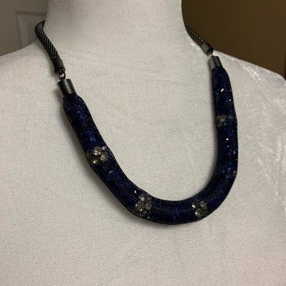 Blue Crystal Necklace from Macys - Picture 1 of 5